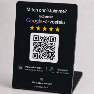 Google-arvostelukyltti